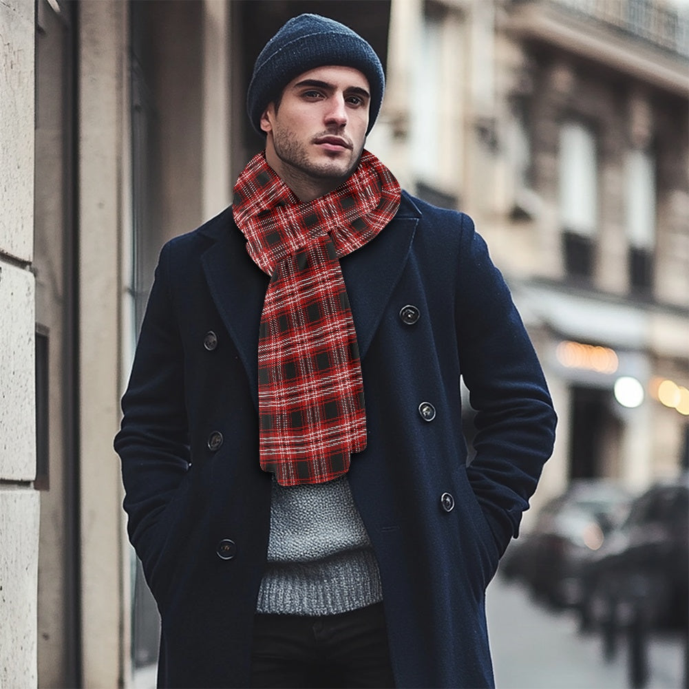 Clan Learmonth Tartan Fluffy scarf