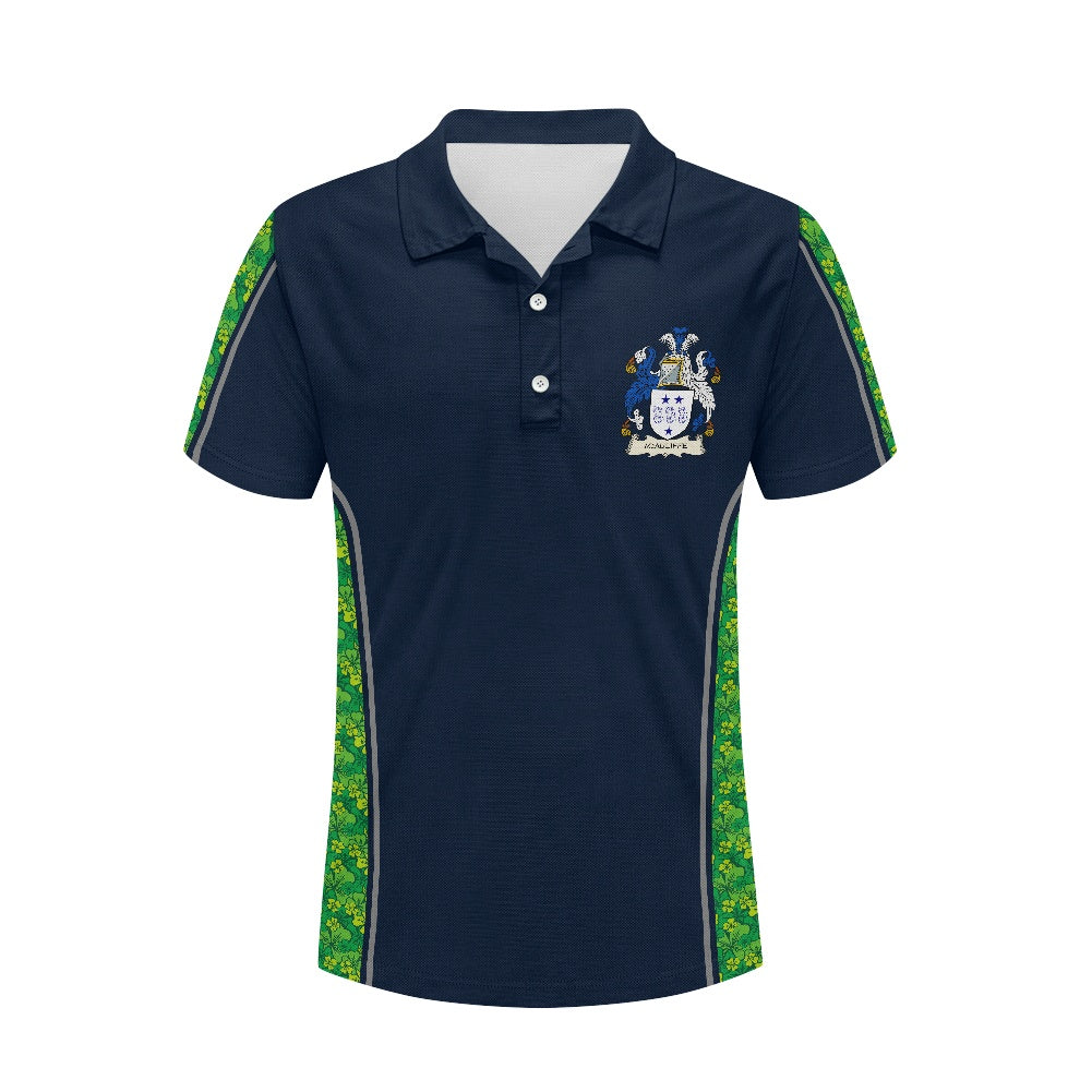 Irish Arms - McAuliffe Shamrock - Polo Shirt