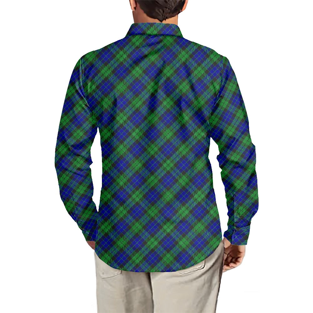 Clan MacKay Tartan Men's long-sleeved shirt