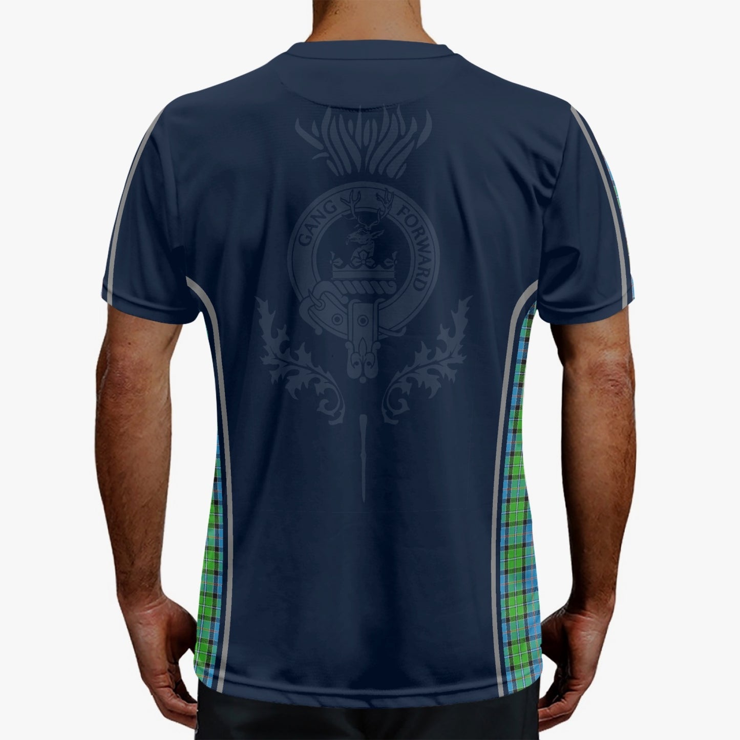 Clan Stirling Crest & Tartan Soccer Jersey