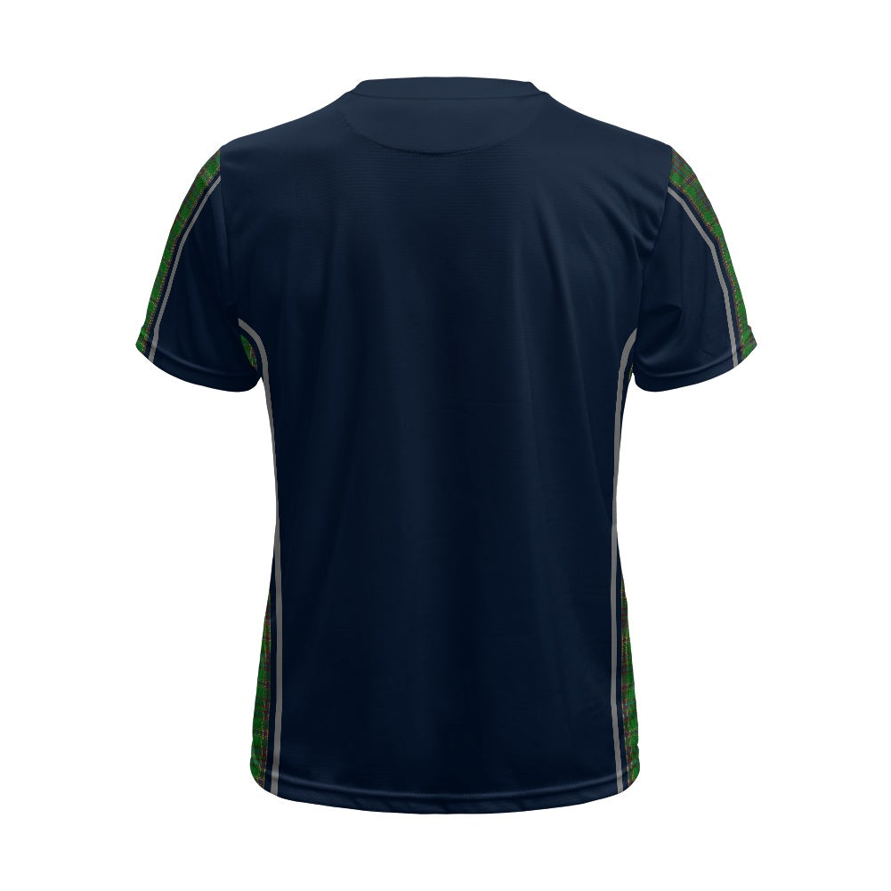 Irish County Westmeath Tartan Strip Football Shirt