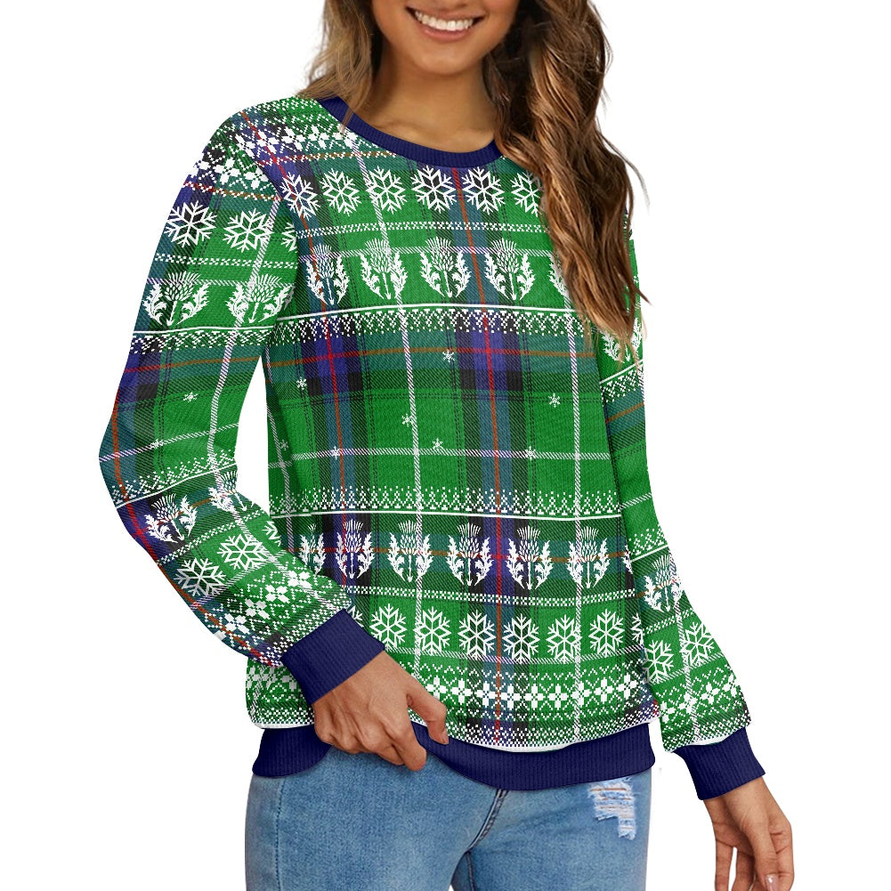 Clan MacDonald Tartan Christmas Ugly Sweater