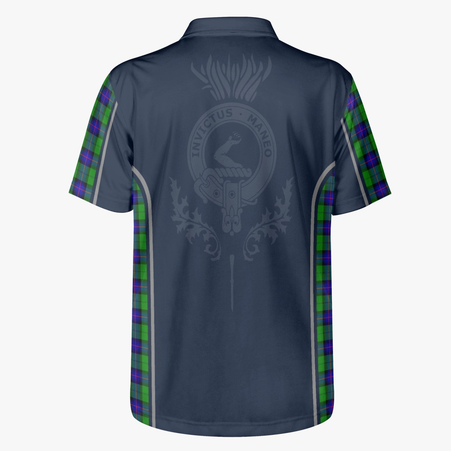 Clan Armstrong Crest & Tartan Polo Shirt