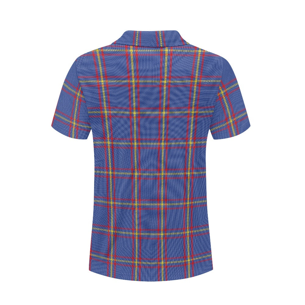 Clan MacLaine Tartan Polo Shirt