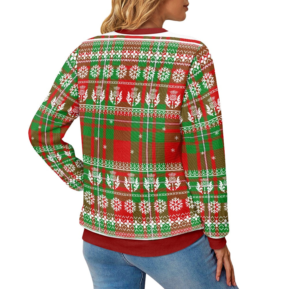 Clan MacGregor Tartan Christmas Ugly Sweater