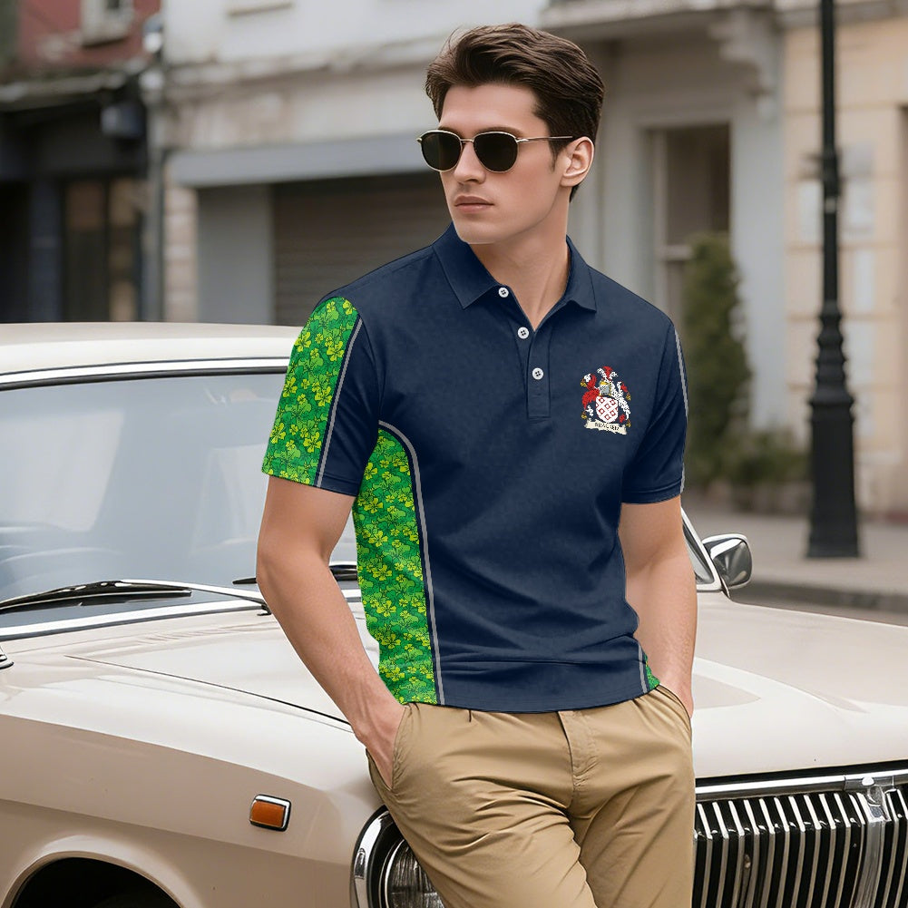 Irish Arms - Bracken Shamrock - Polo Shirt