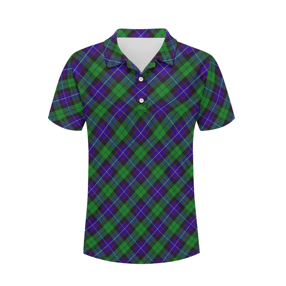 Clan Hunter Tartan Polo Shirt