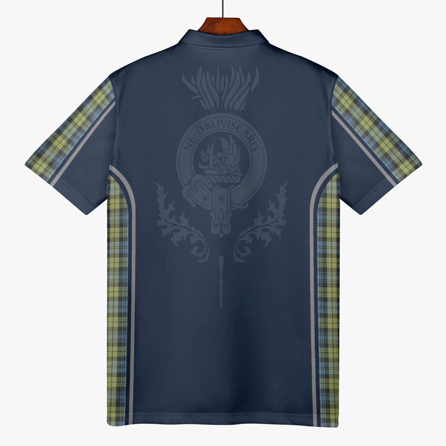 Clan Campbell Crest & Tartan Polo Shirt