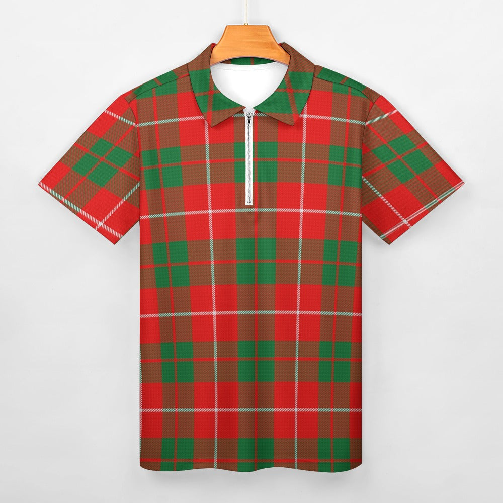 Clan MacKinnon Tartan Short sleeve polo shirt