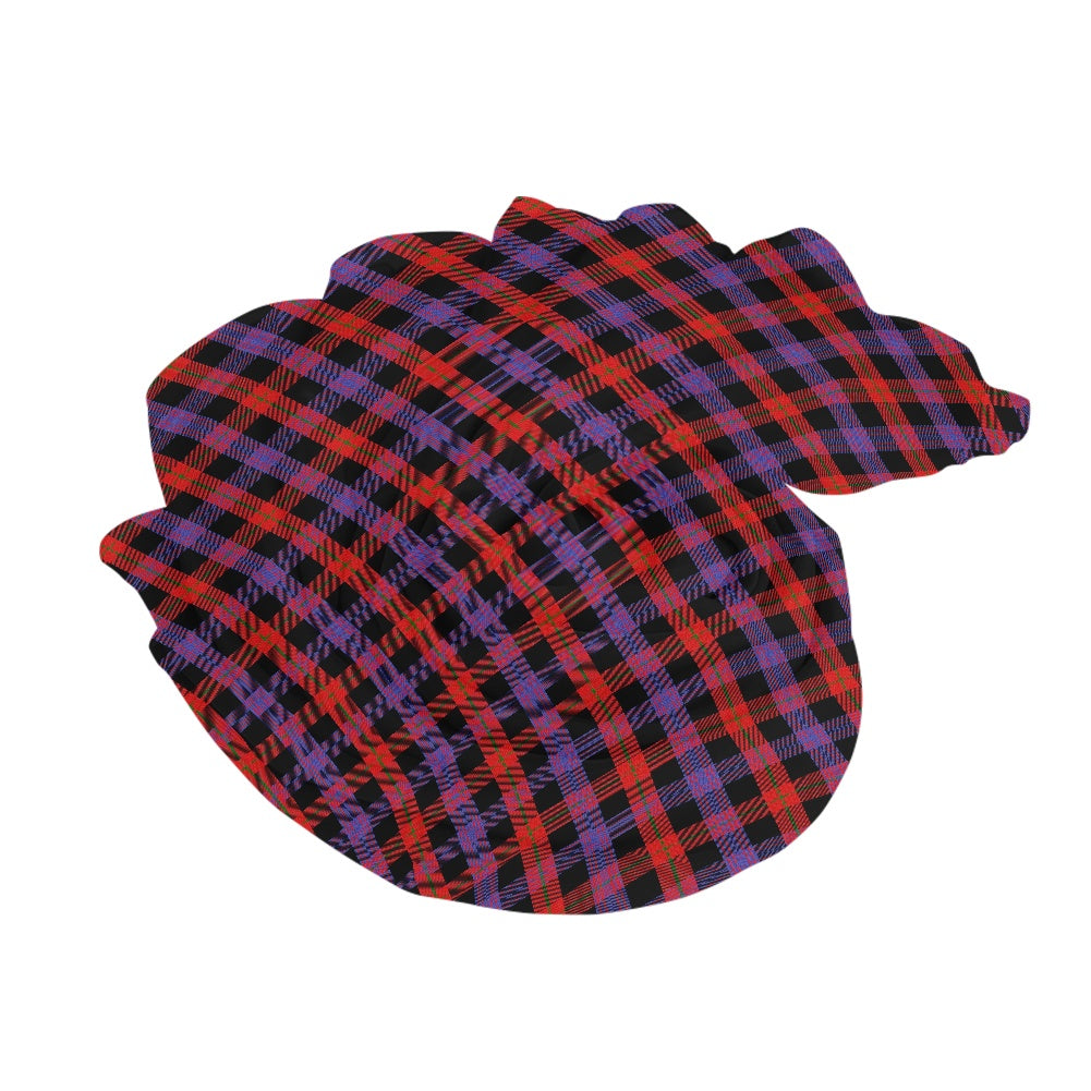 Clan Brown Tartan Bias Chiffon Scarf