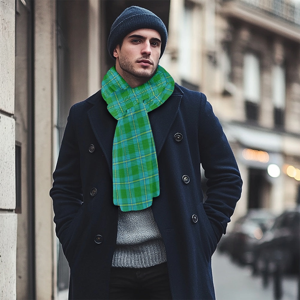 Clan Irving Tartan Fluffy scarf