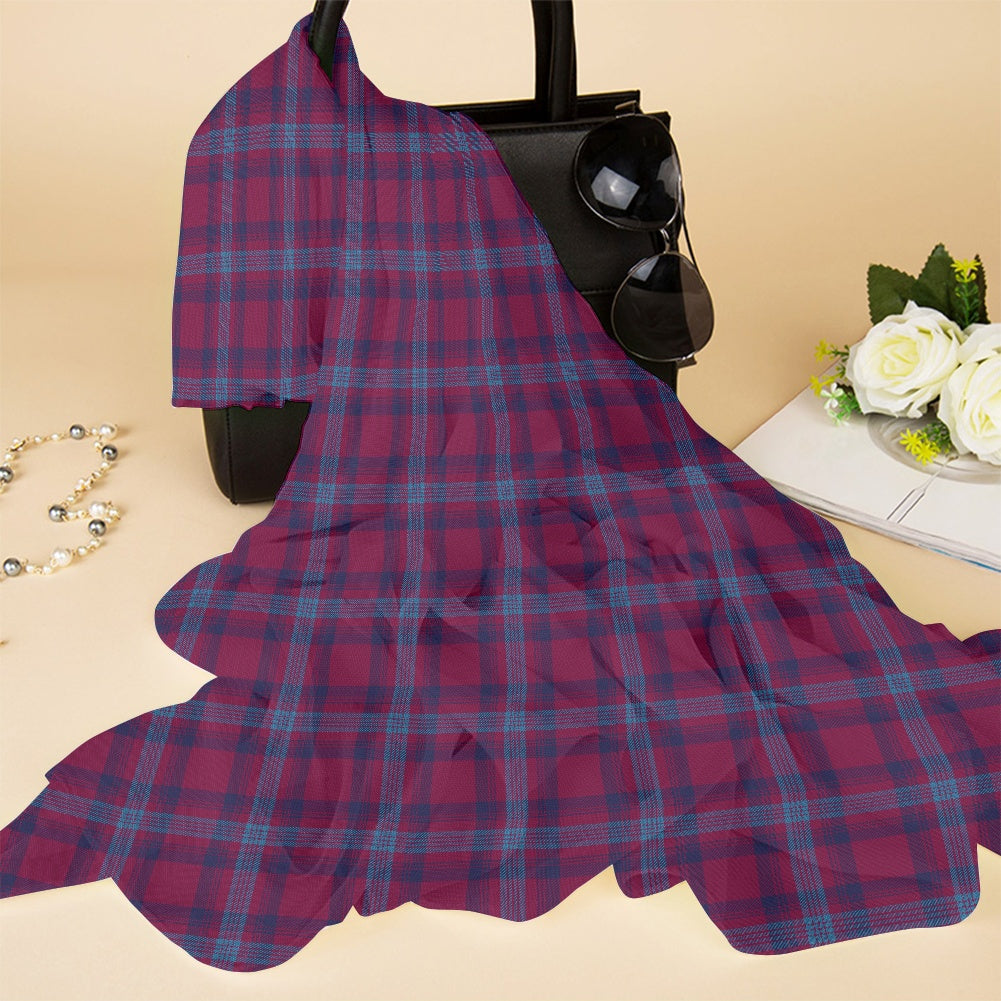 Clan Bennet Tartan Chiffon Scarf