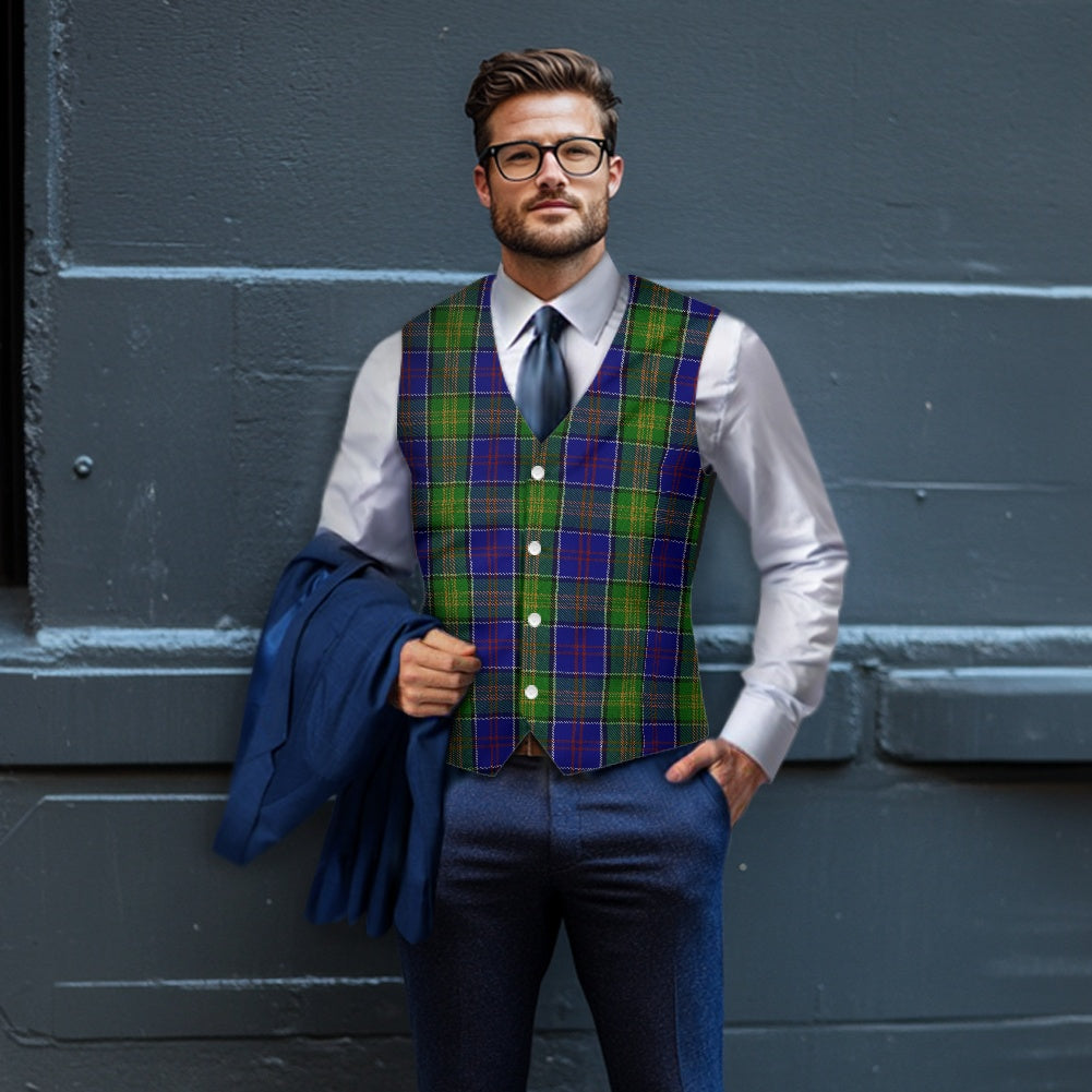 Clan Greene Tartan Suit vest jacket