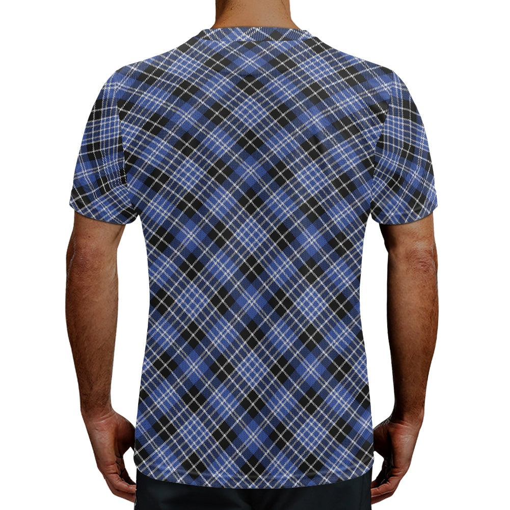 Clan Clark Tartan Football Shirt