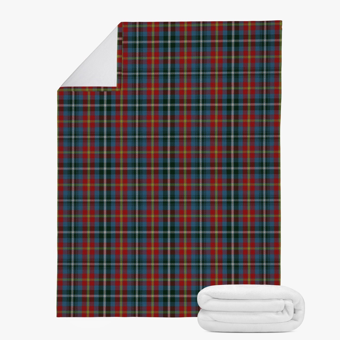 US State - Alaska Tartan Fleece Blanket