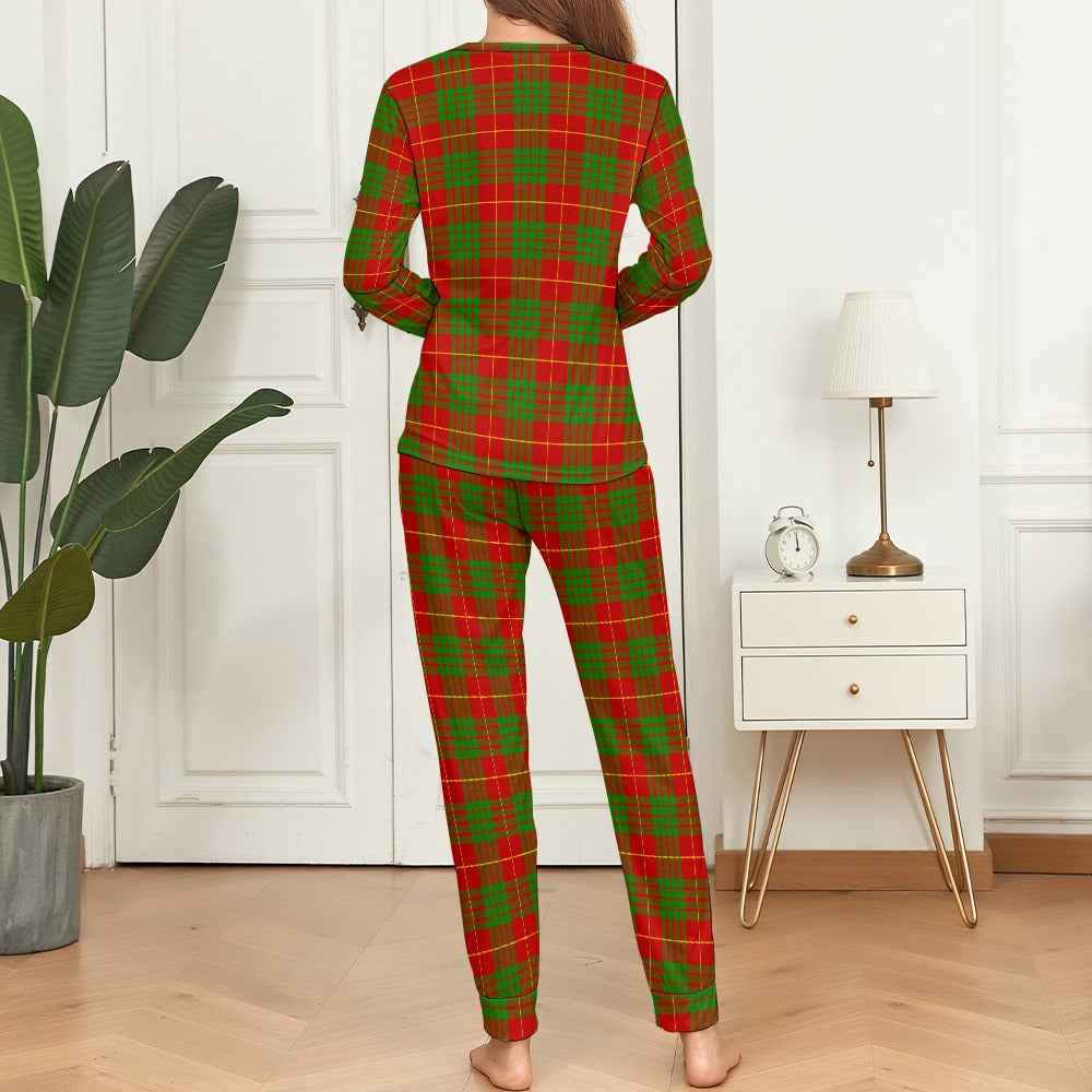 Clan Cameron Tartan Women's Pajama Set