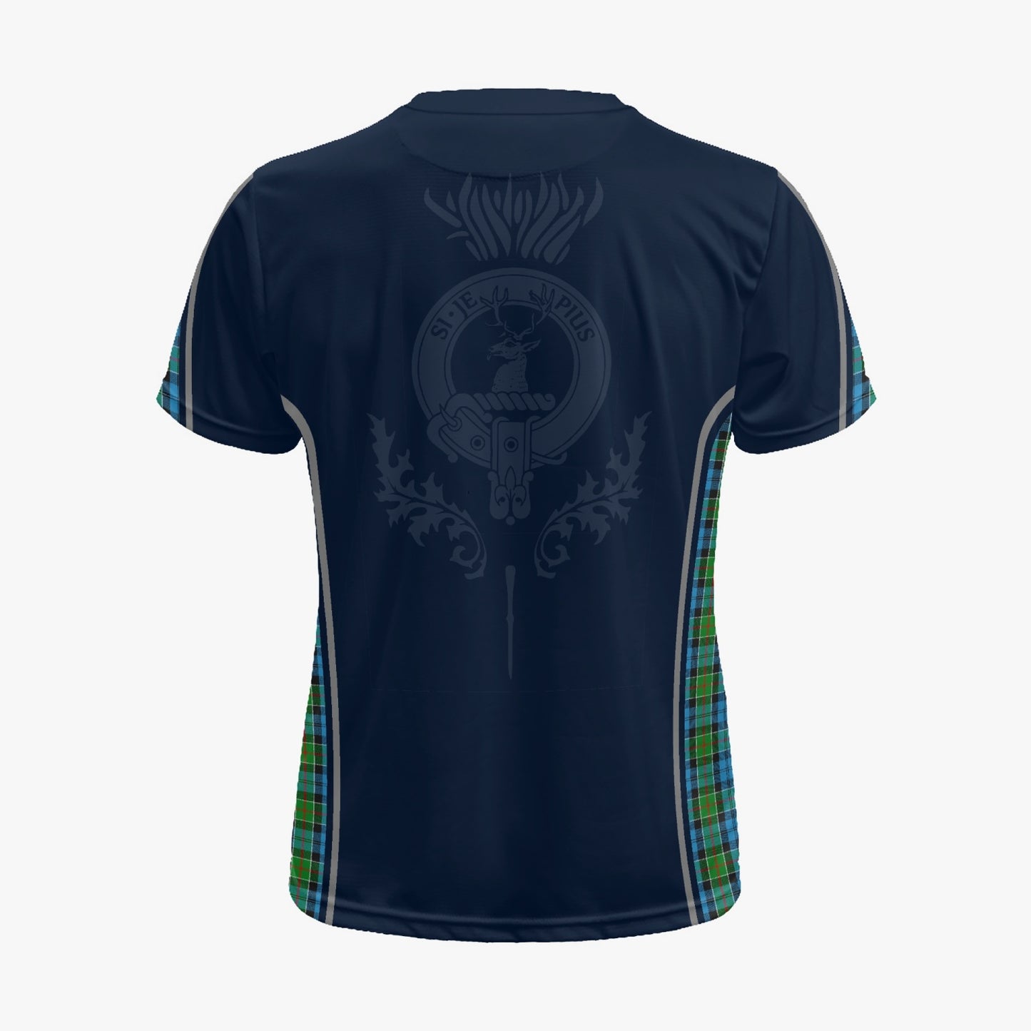 Clan Colquhoun Crest & Tartan Soccer Jersey