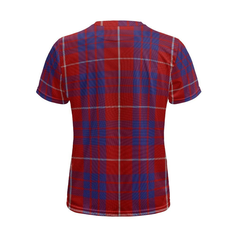 Clan Hamilton Tartan Football Shirt