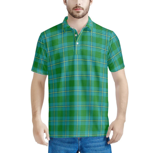Clan Irving Tartan Polo Shirt