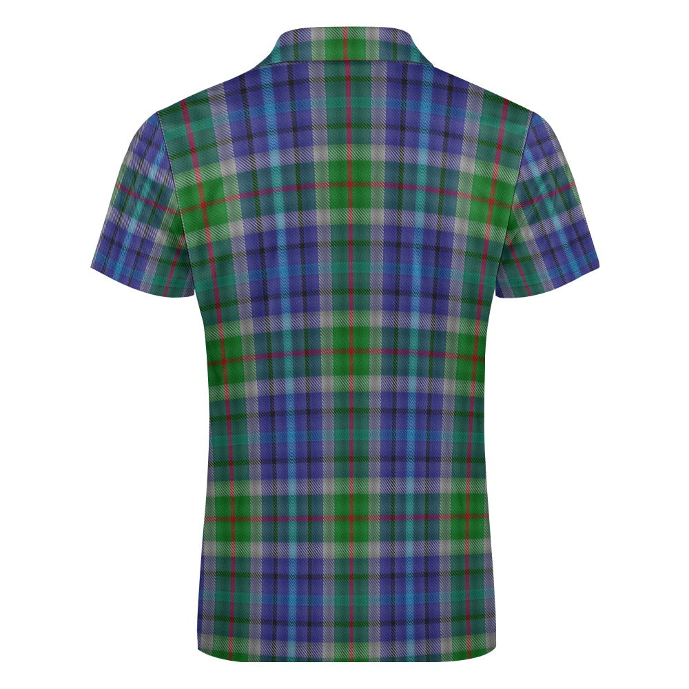 US State - New York Tartan Short sleeve polo shirt