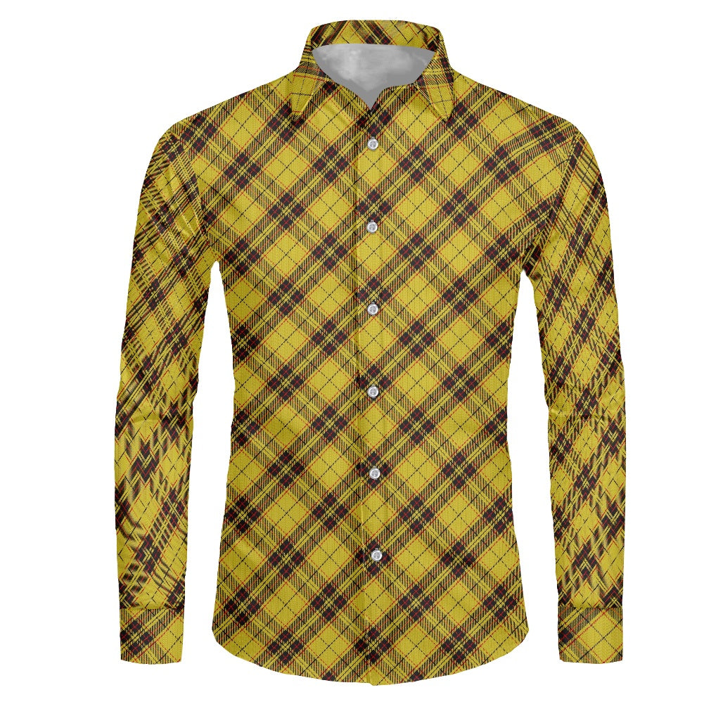 Clan MacLeod Tartan Men's long-sleeved shirt