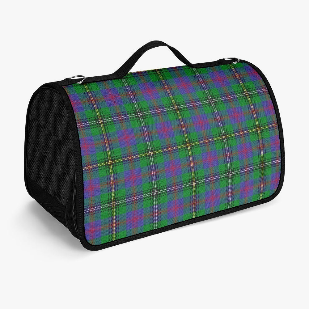 Clan Wood Tartan Pet Carrier Bag