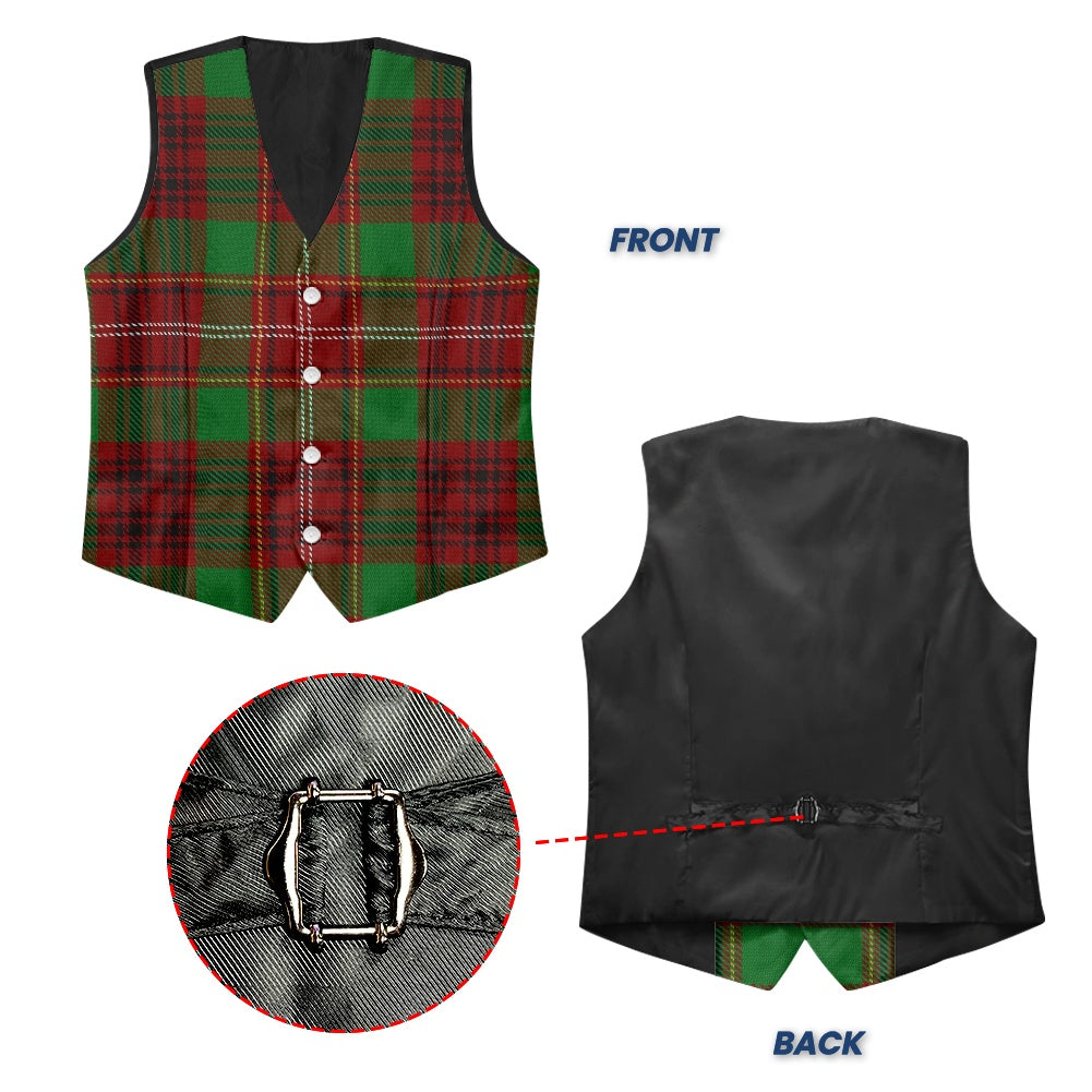 Clan Ainslie Tartan Suit vest jacket