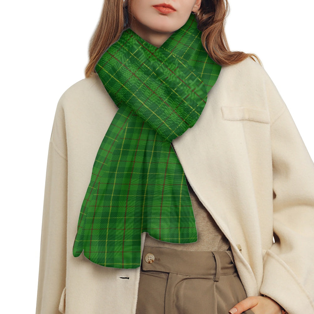 District - Galloway Green Tartan Scarf