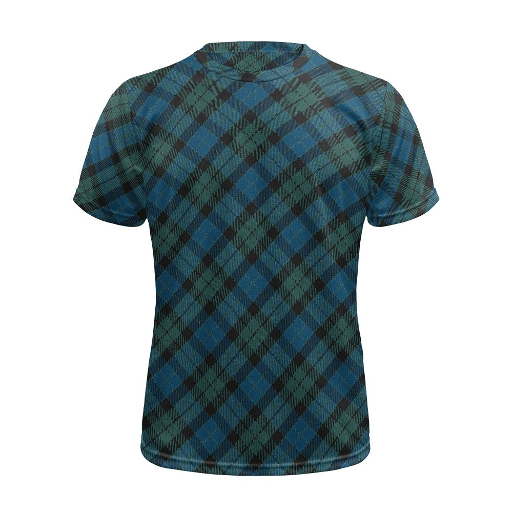 Clan MacKay Ancient Tartan Bias Football Shirt