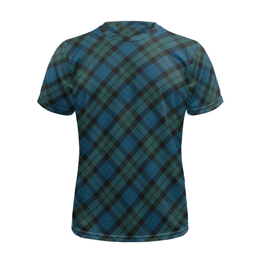 Clan MacKay Ancient Tartan Bias Football Shirt