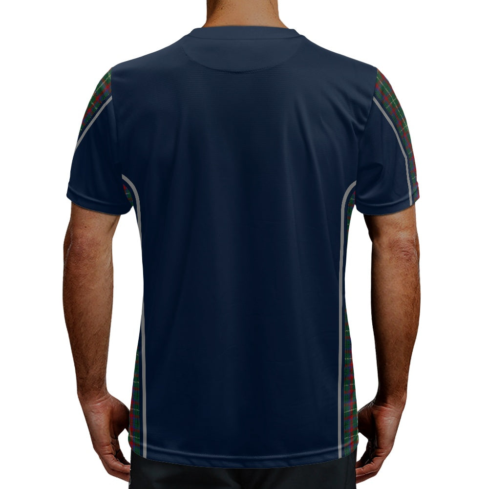Irish County Mayo Tartan Strip Football Shirt
