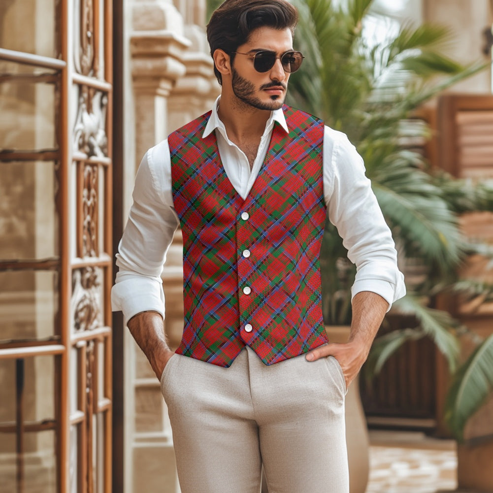Clan MacNeacail Tartan Bias Suit vest jacket