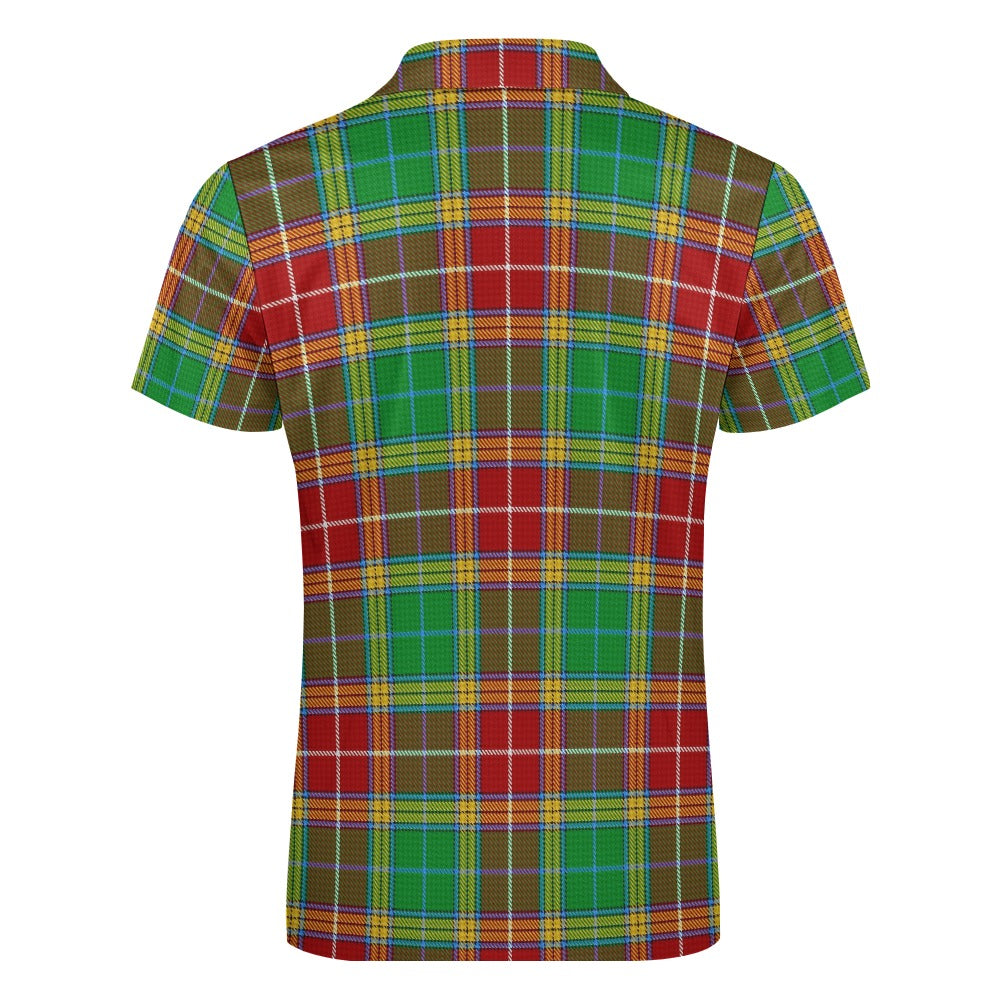 Clan Baxter Tartan Short sleeve polo shirt