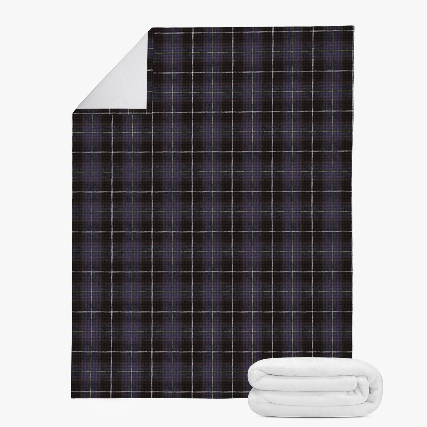 Cornish Family Tartan - Coleman Fleece Blanket