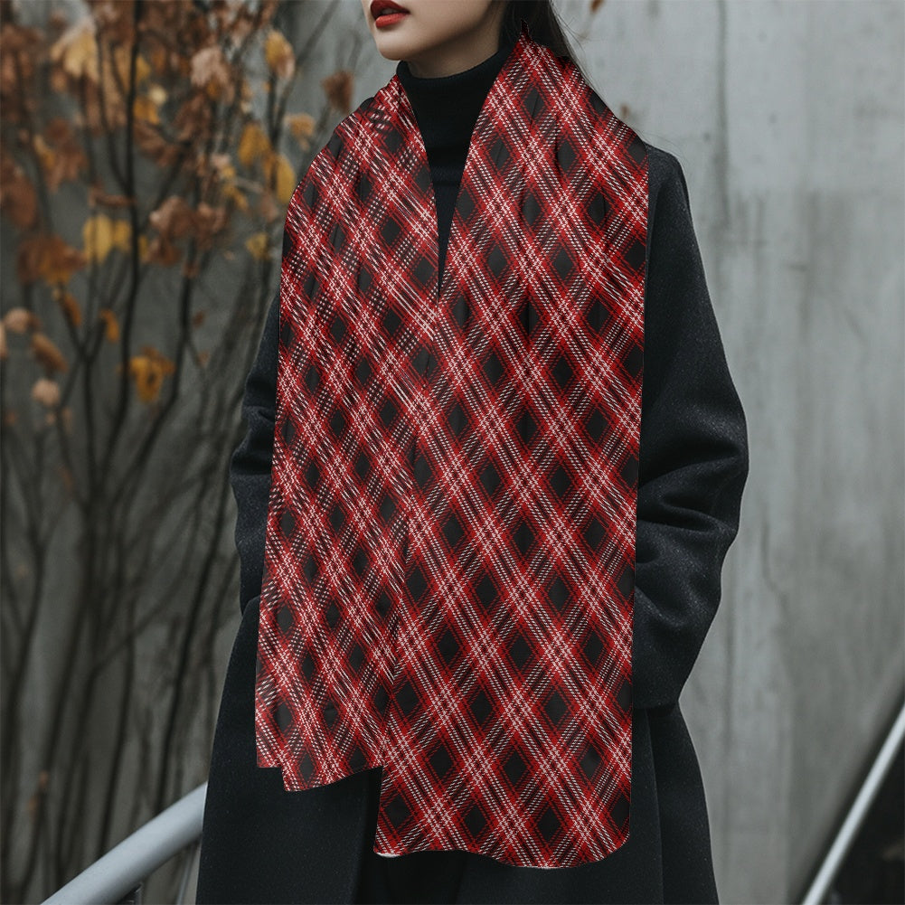 Clan Learmonth Tartan Fluffy scarf