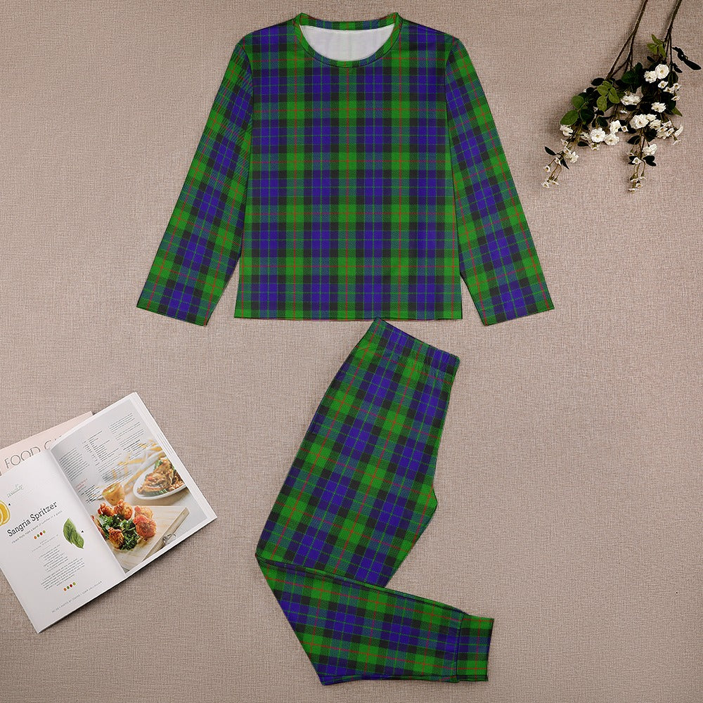 Clan Gunn Tartan Girl's Pajama suit