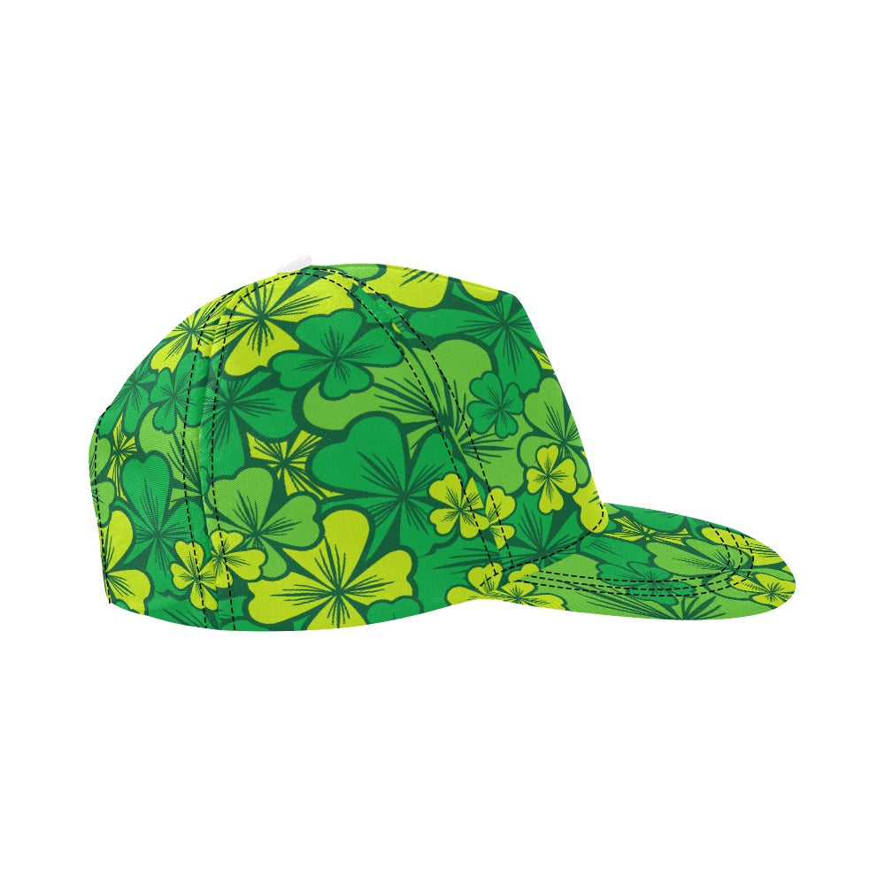 Irish Shamrock Unisex Snapback Cap