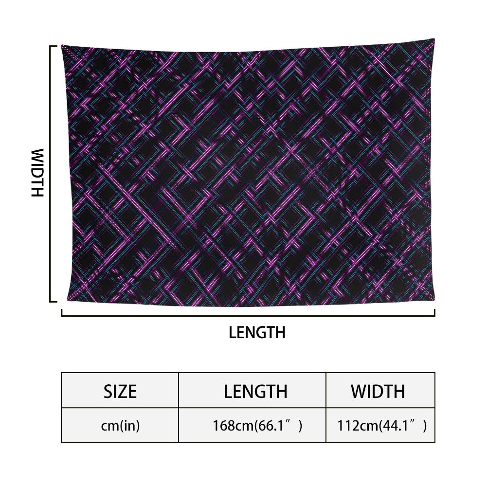 Clan Ironside Tartan Bias Chiffon Scarf