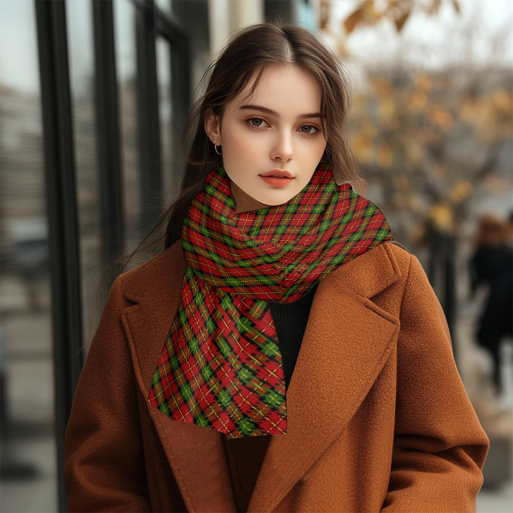 Clan Blackstock Tartan Fluffy scarf