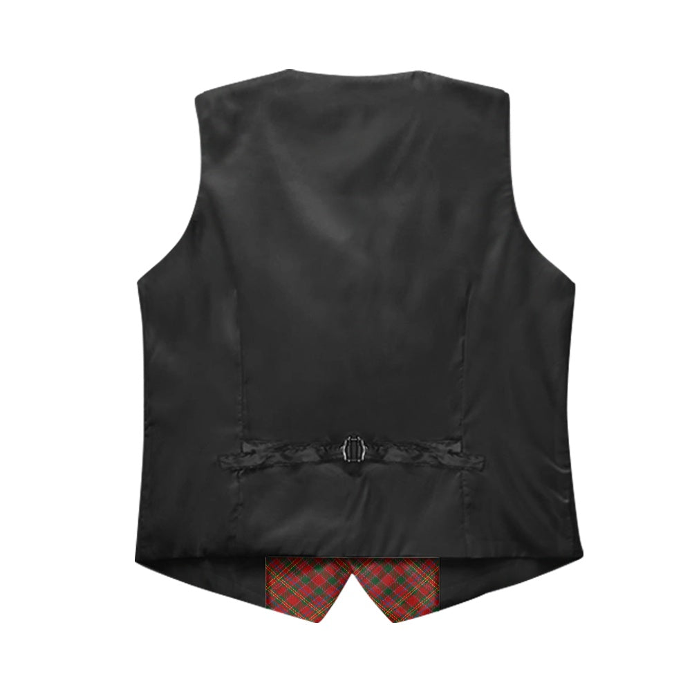 Clan MacAlister Tartan Bias Suit vest jacket