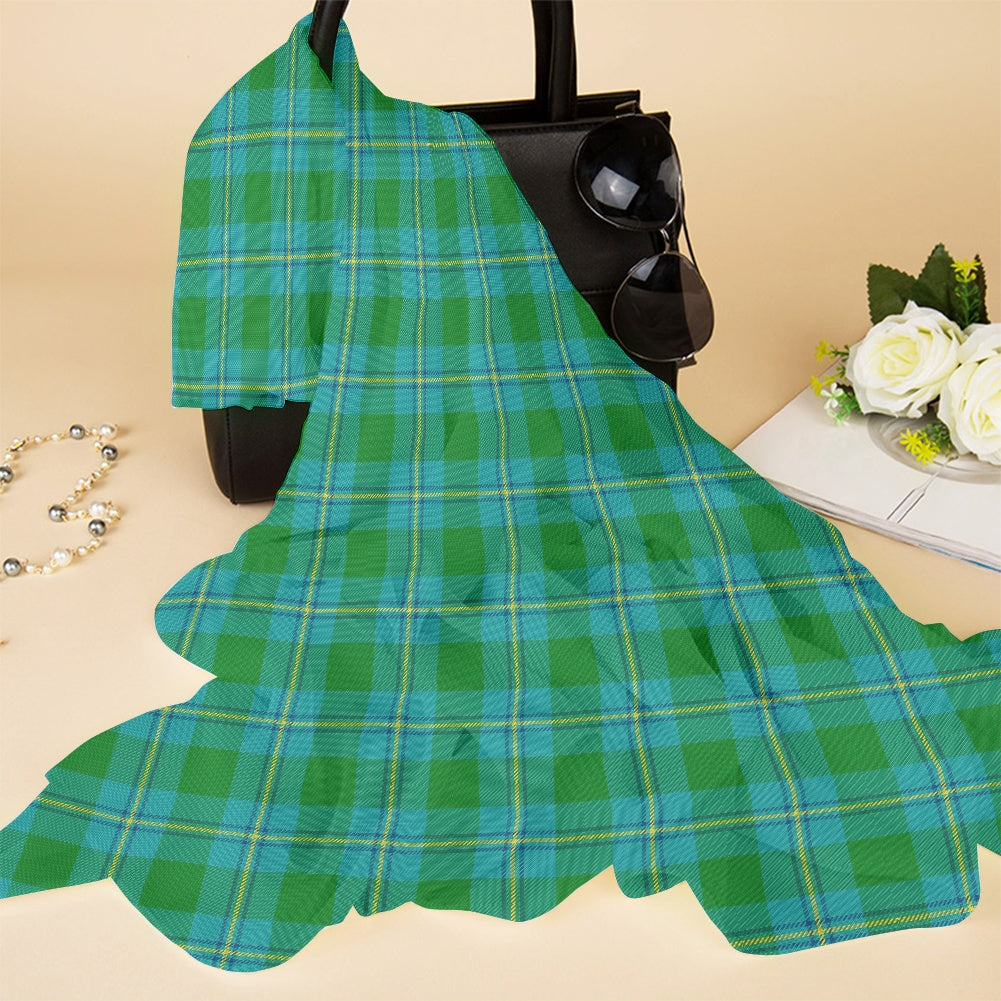 Clan Irving Tartan Chiffon Scarf