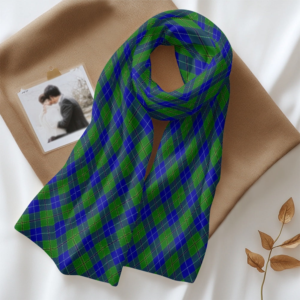 Clan MacClurg Tartan Fluffy scarf