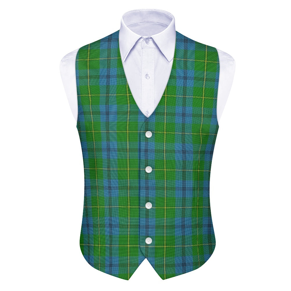 Clan Johnstone Tartan Suit vest jacket