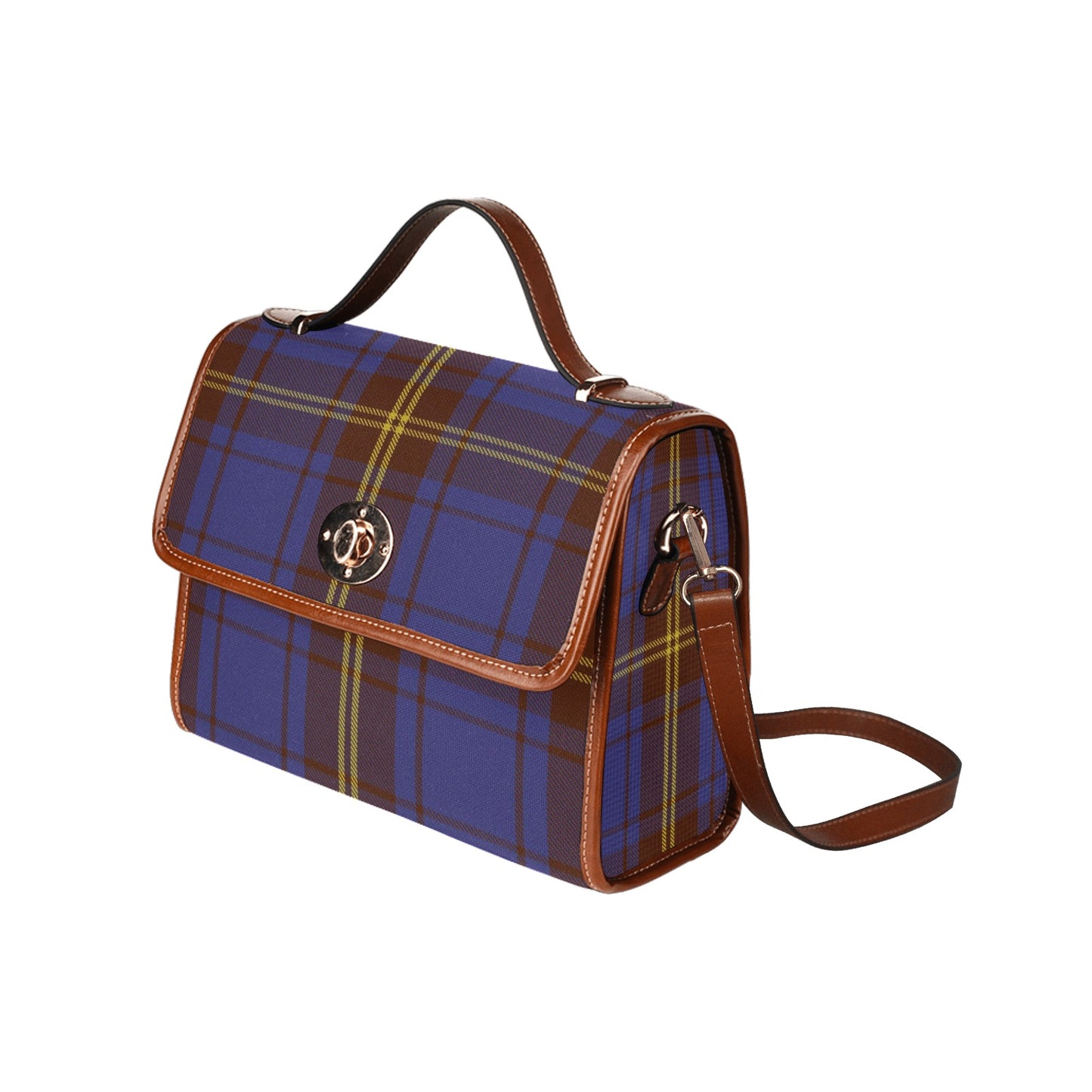 Irish County Sligo Tartan Canvas Handbag