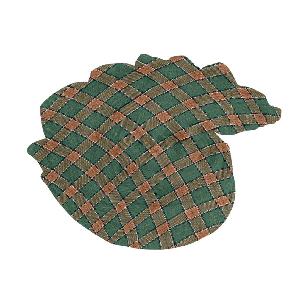 Clan Pollock Tartan Bias Chiffon Scarf