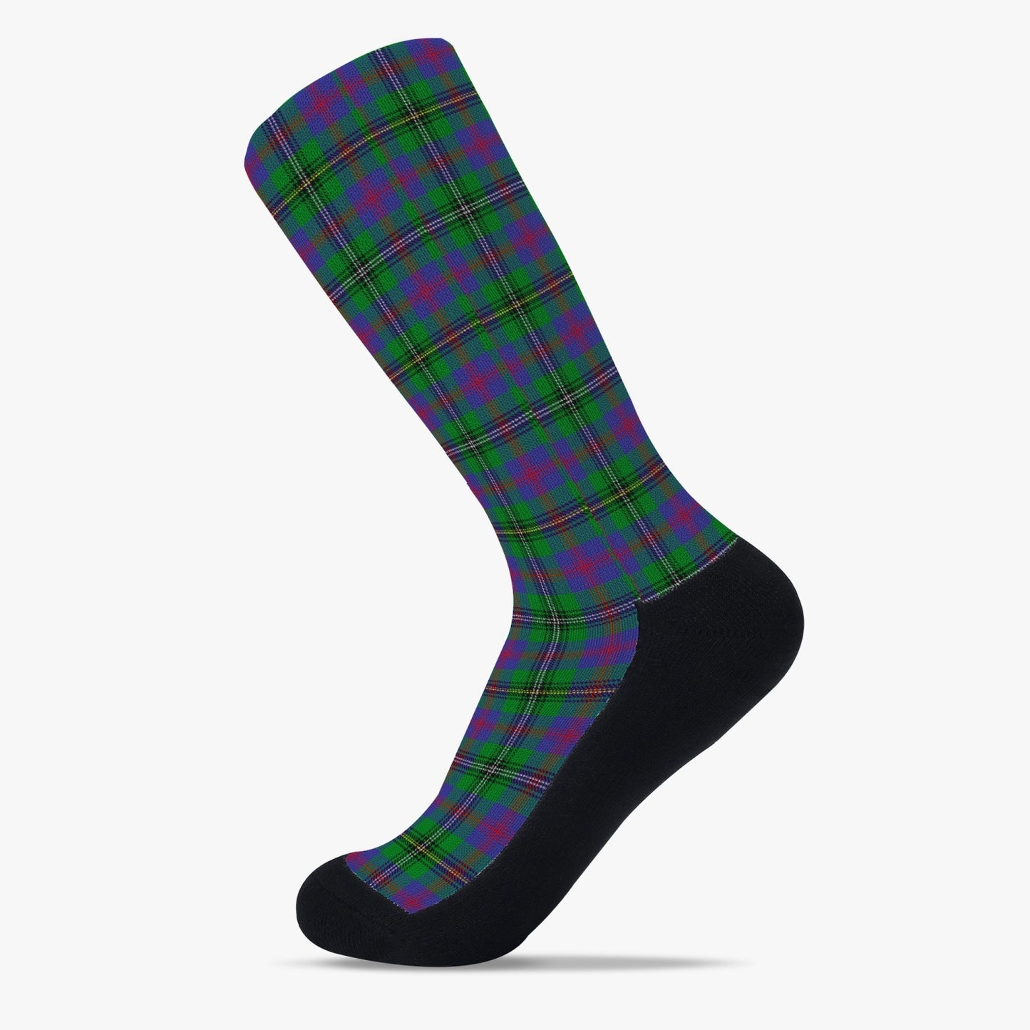 Clan Wood Tartan Reinforced Sports Socks