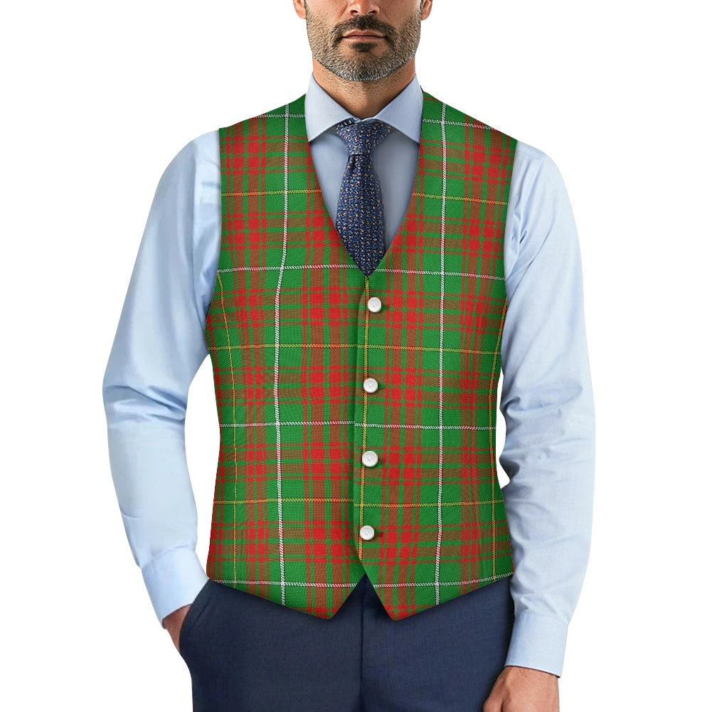 Clan Bruce Hunting Tartan Suit vest jacket