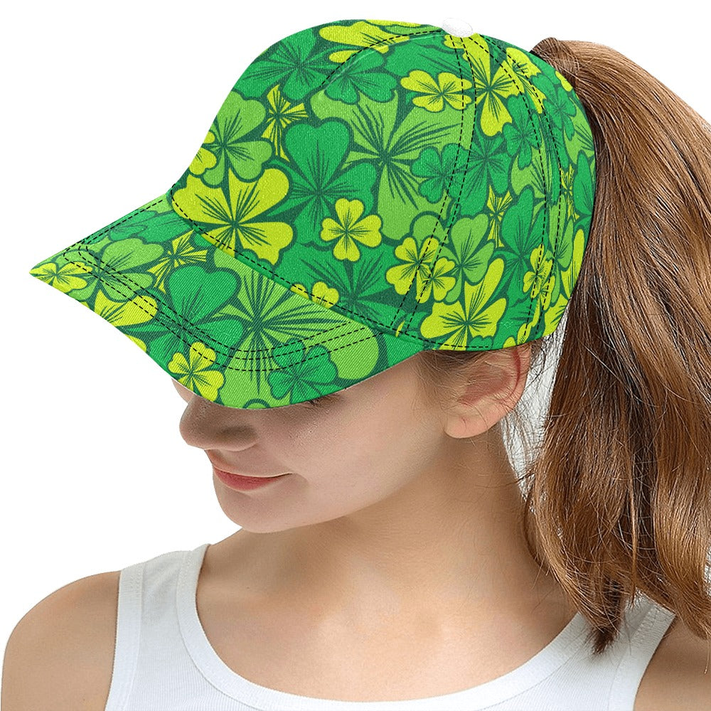 Irish Shamrock Unisex Snapback Cap