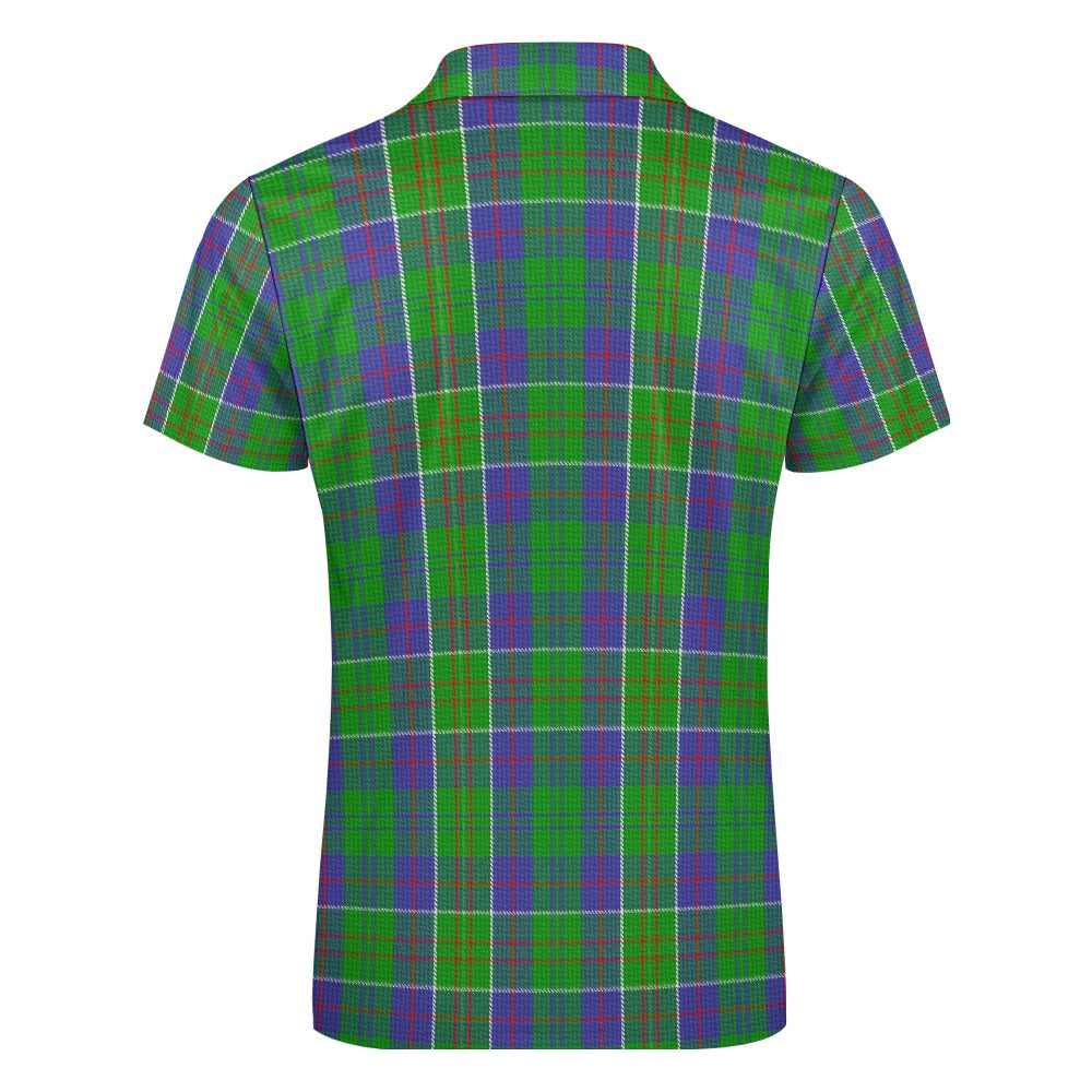 Clan Hunter Tartan Short sleeve polo shirt