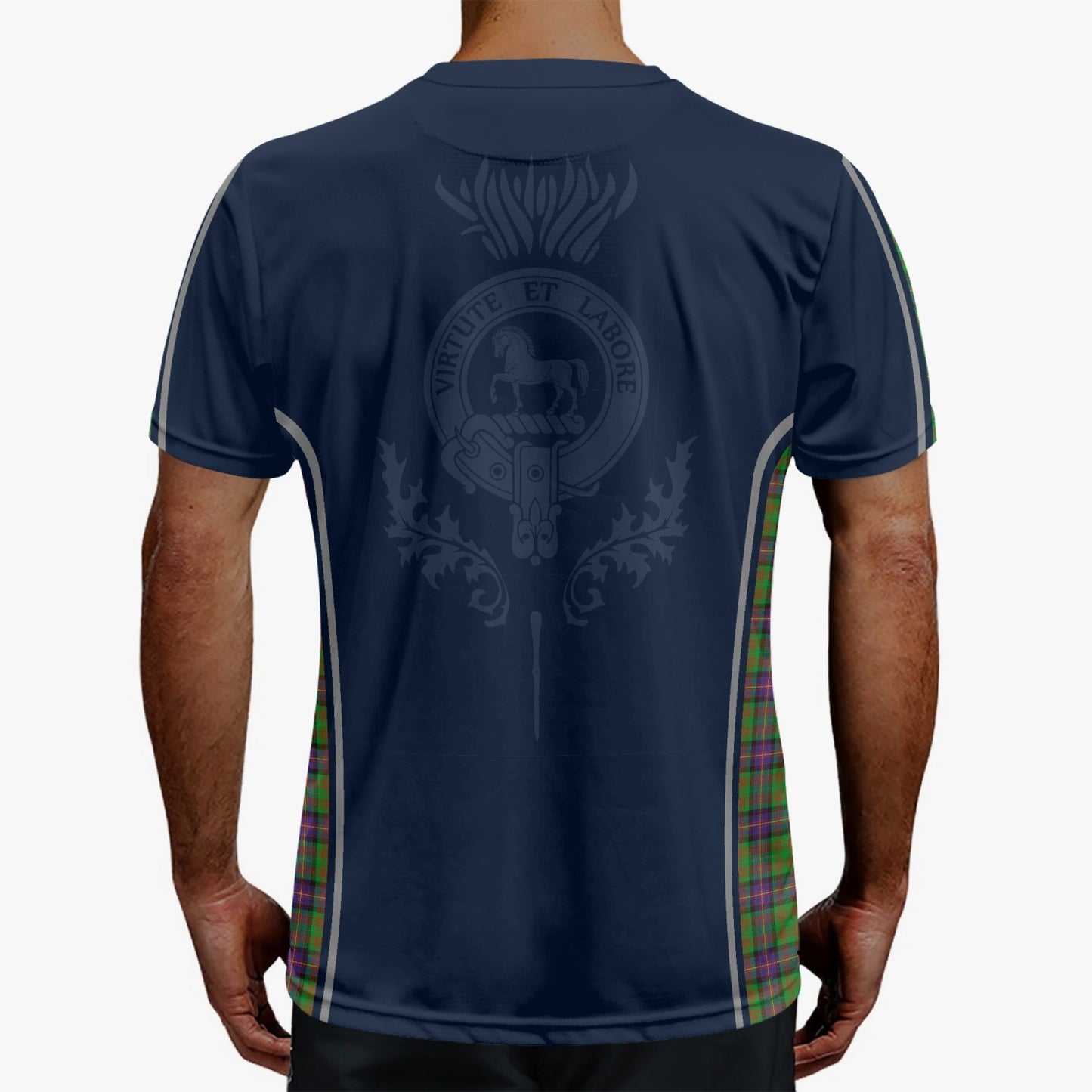 Clan Cochrane Crest & Tartan Soccer Jersey